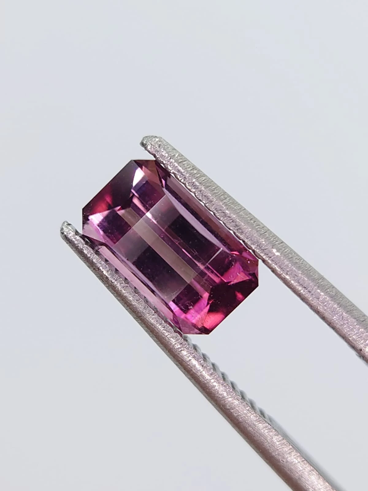 1.13ct Natural Pink Tourmaline in Fancy Pixel Cut from Afghanistan — view 5